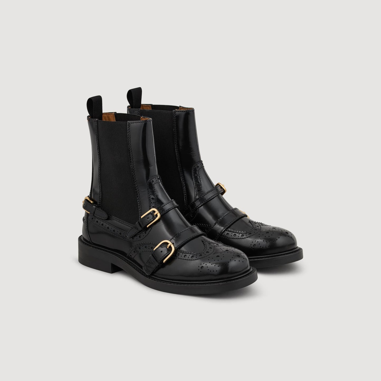 Saria Chelsea Boots Black