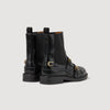 Saria Chelsea Leather Boots Black