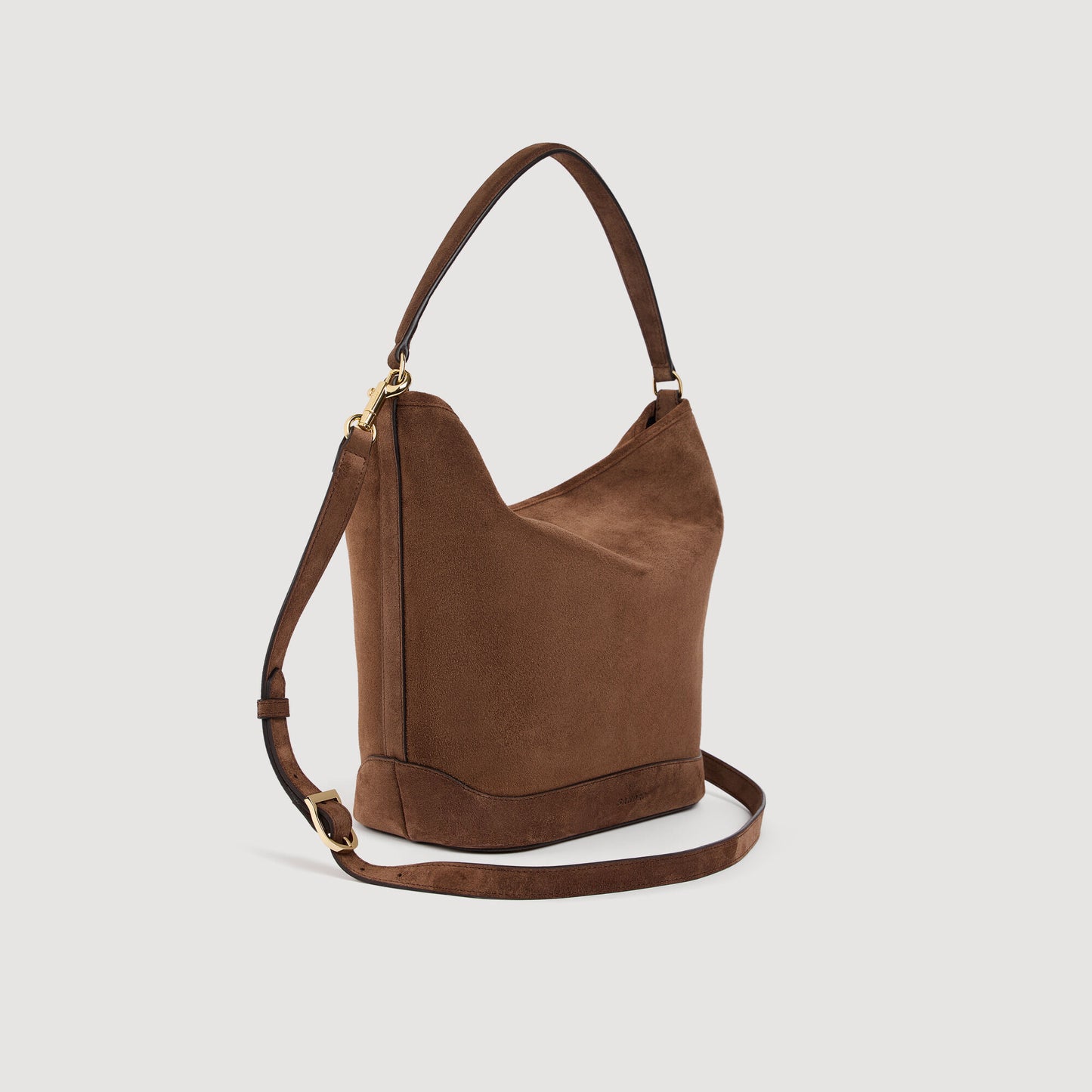 Tangoso Compact Leather Bag Brown