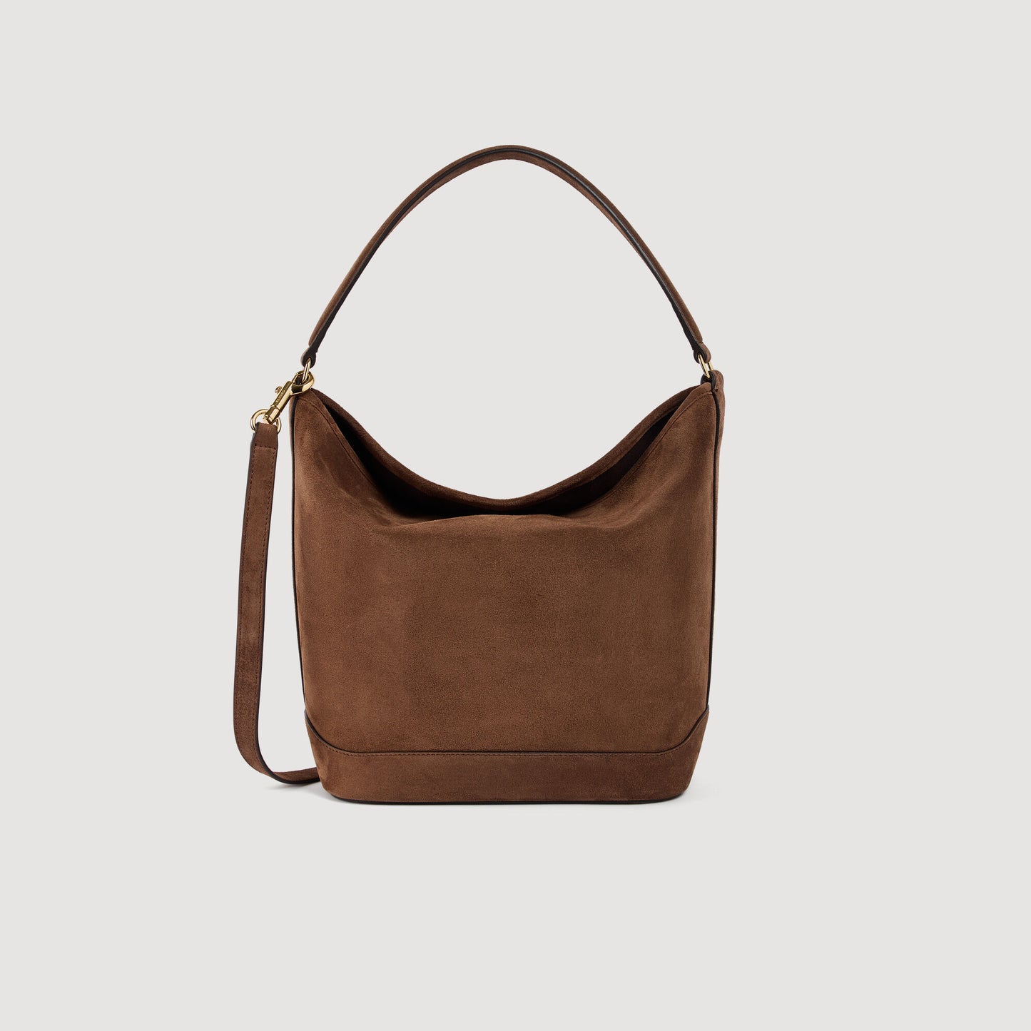 Tangoso Compact Leather Bag Brown