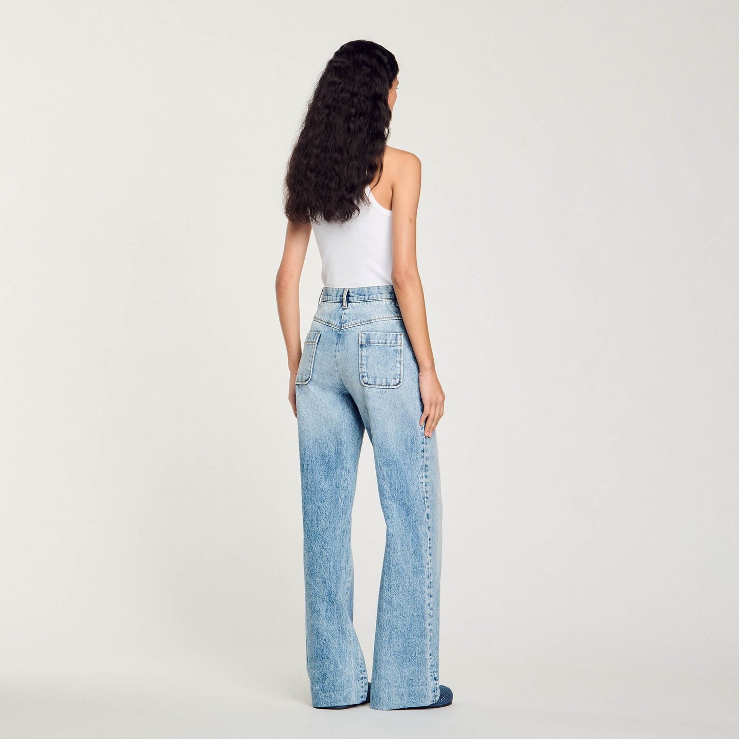 High-Rise Jeans Light Bu Jean