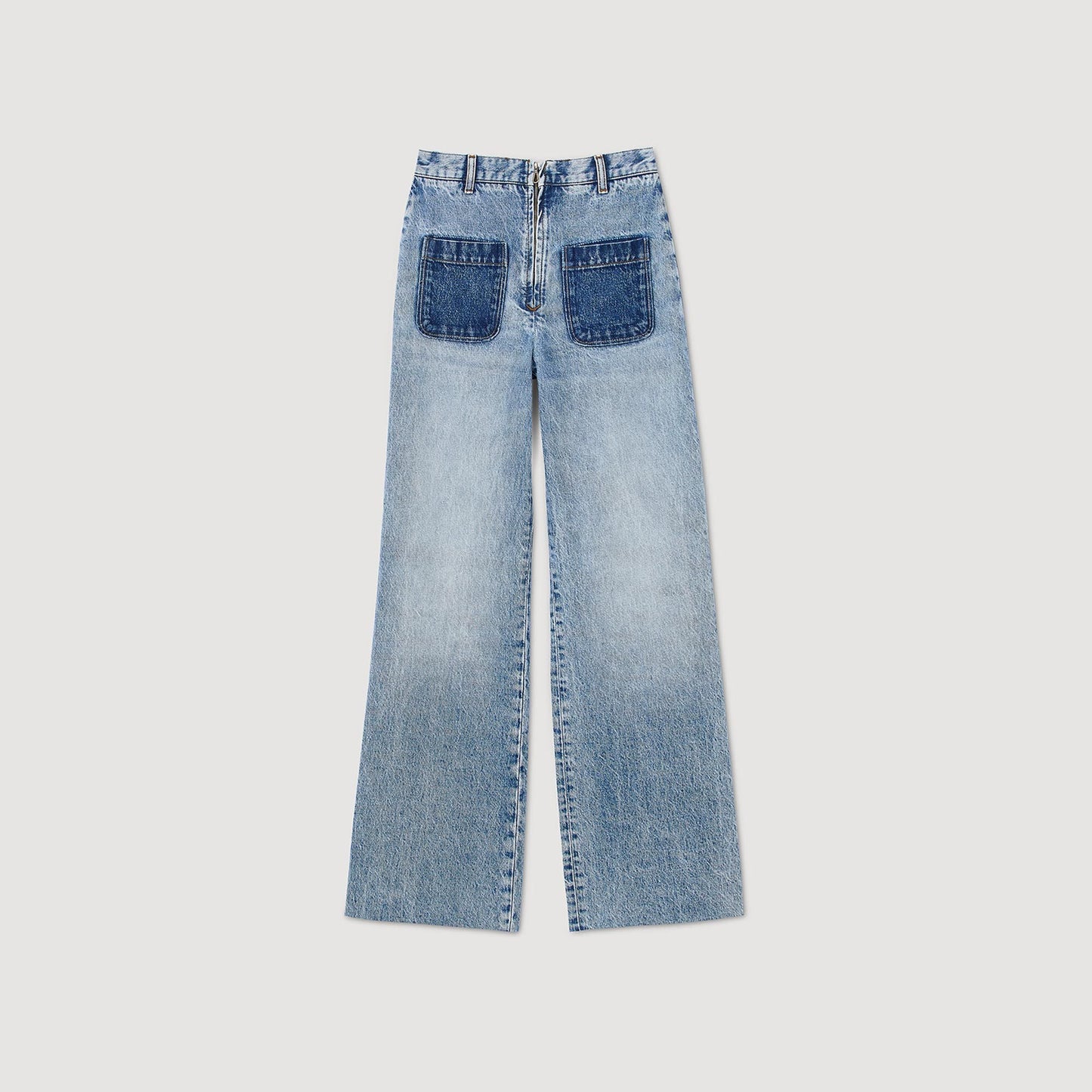 High-Rise Jeans Light Bu Jean