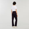 Vadim Knit Rhinestone-Covered Trousers Purple