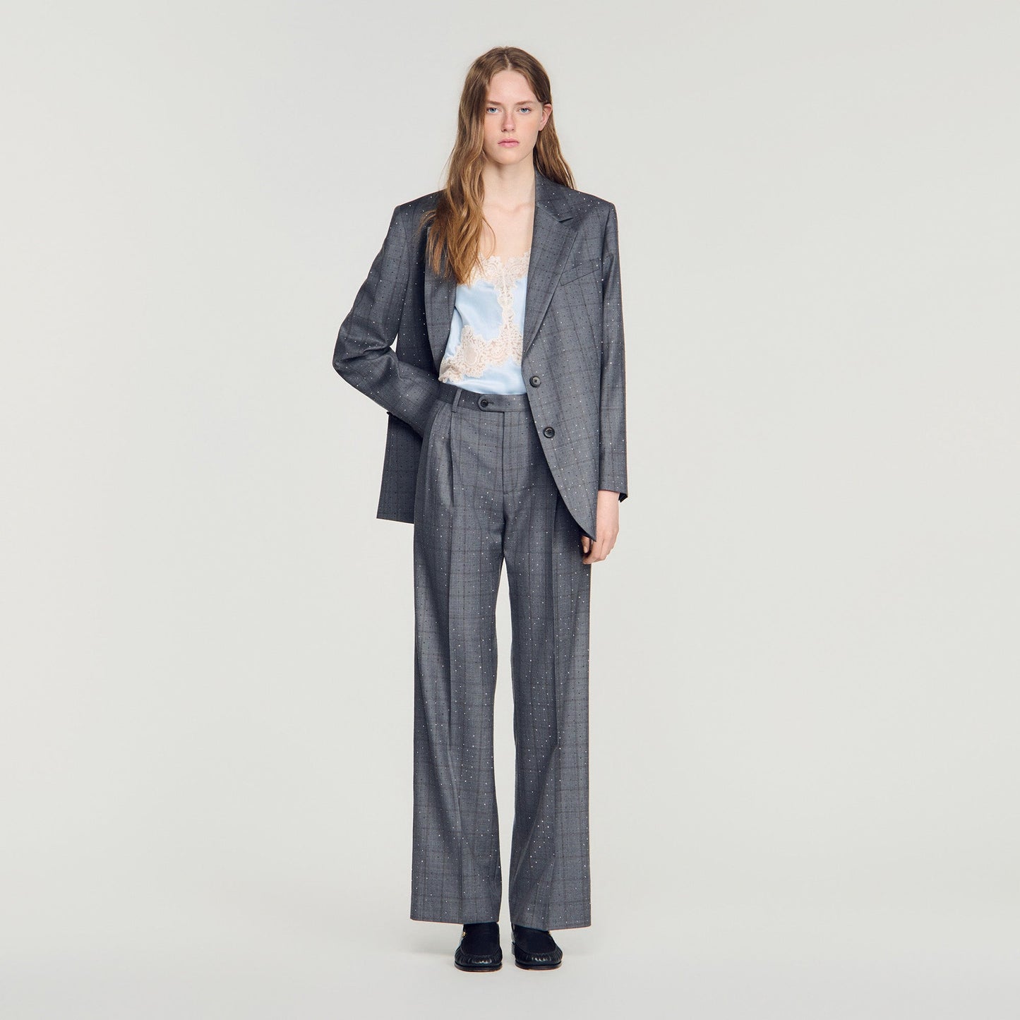 Mireillo Straight Leg Jeans Dark Grey