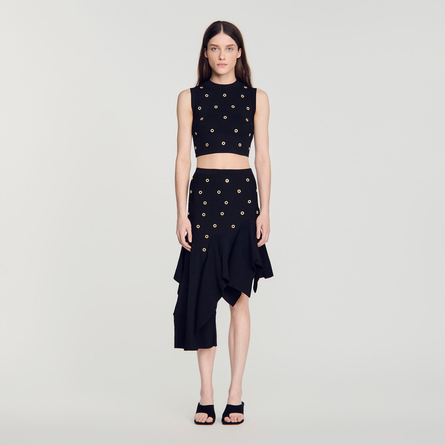 Bel Knit Jumper Black