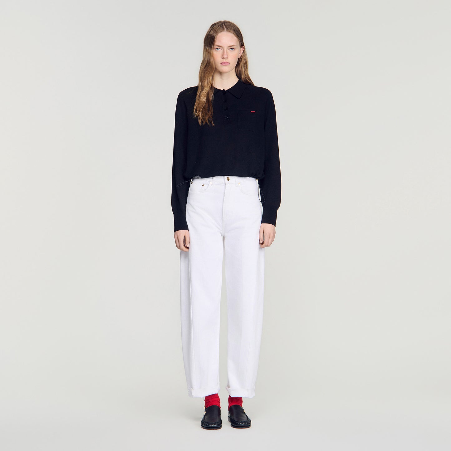 Miki Knit Jumper Black