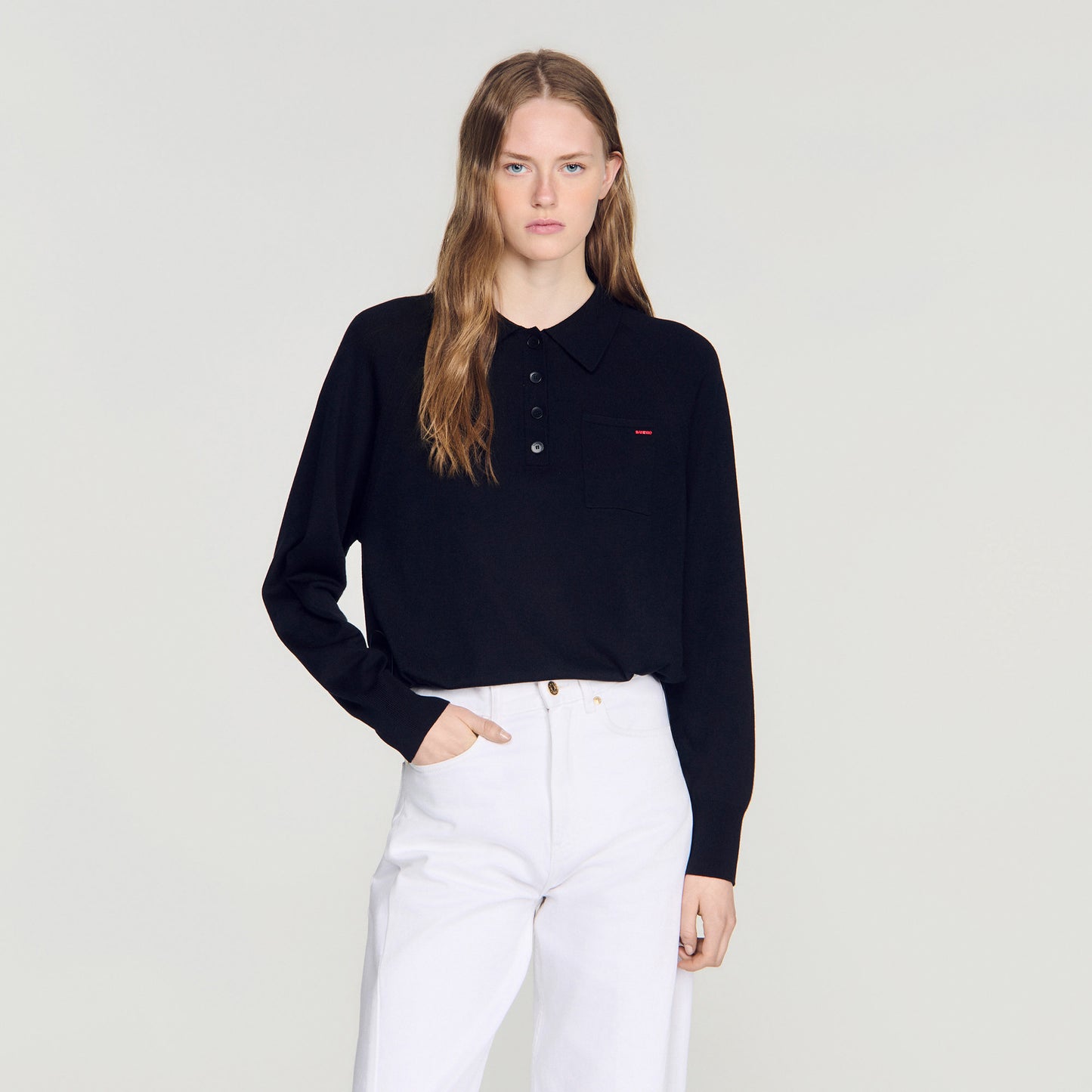 Miki Knit Jumper Black