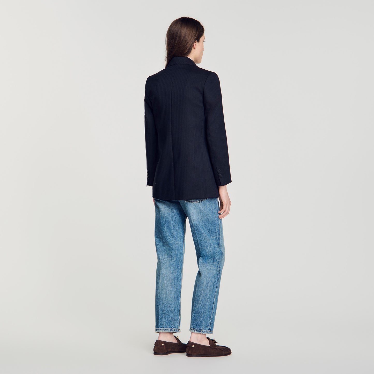 Arancella Suit Jacket Navy Blue
