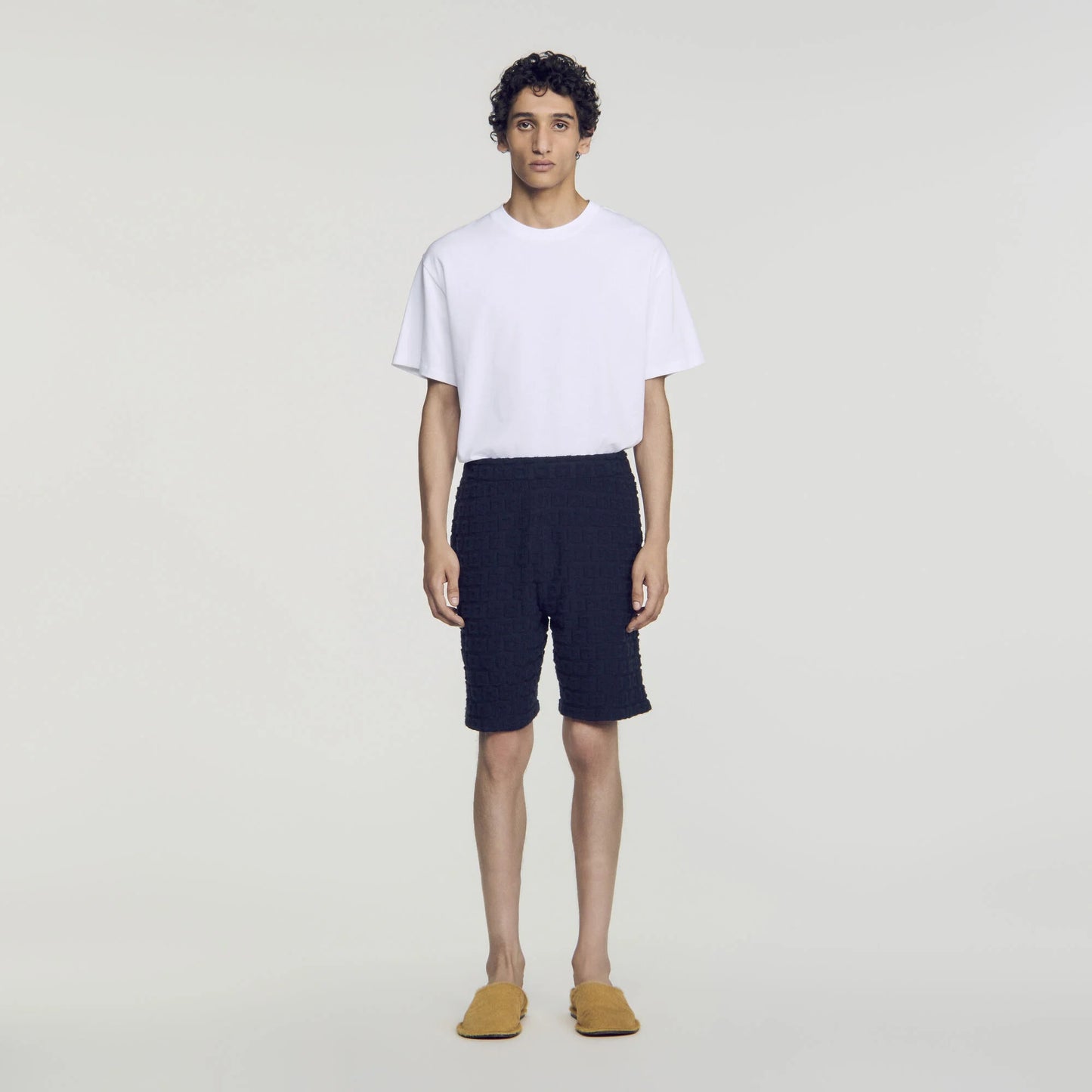 Sponge Shorts Shorts Navy Blue