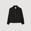 New Zipper Jacket Zip-Up Jacket Black