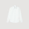 Fitted Stretch Cotton Shirt White