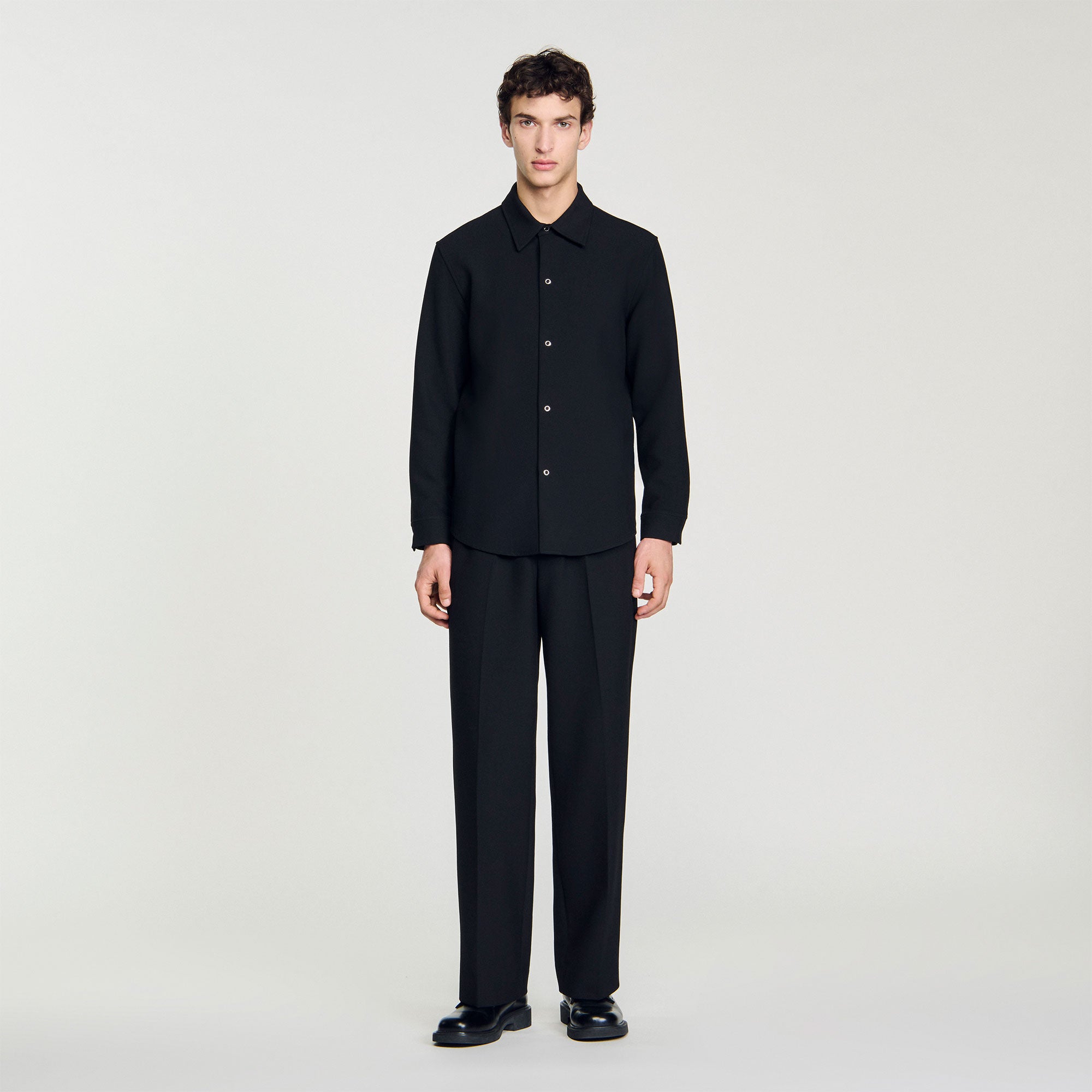 Long-Sleeved Shirt Black