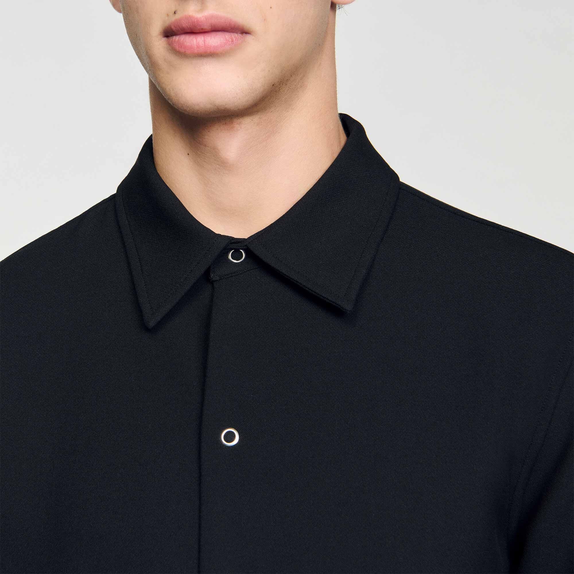 Long-Sleeved Shirt Black