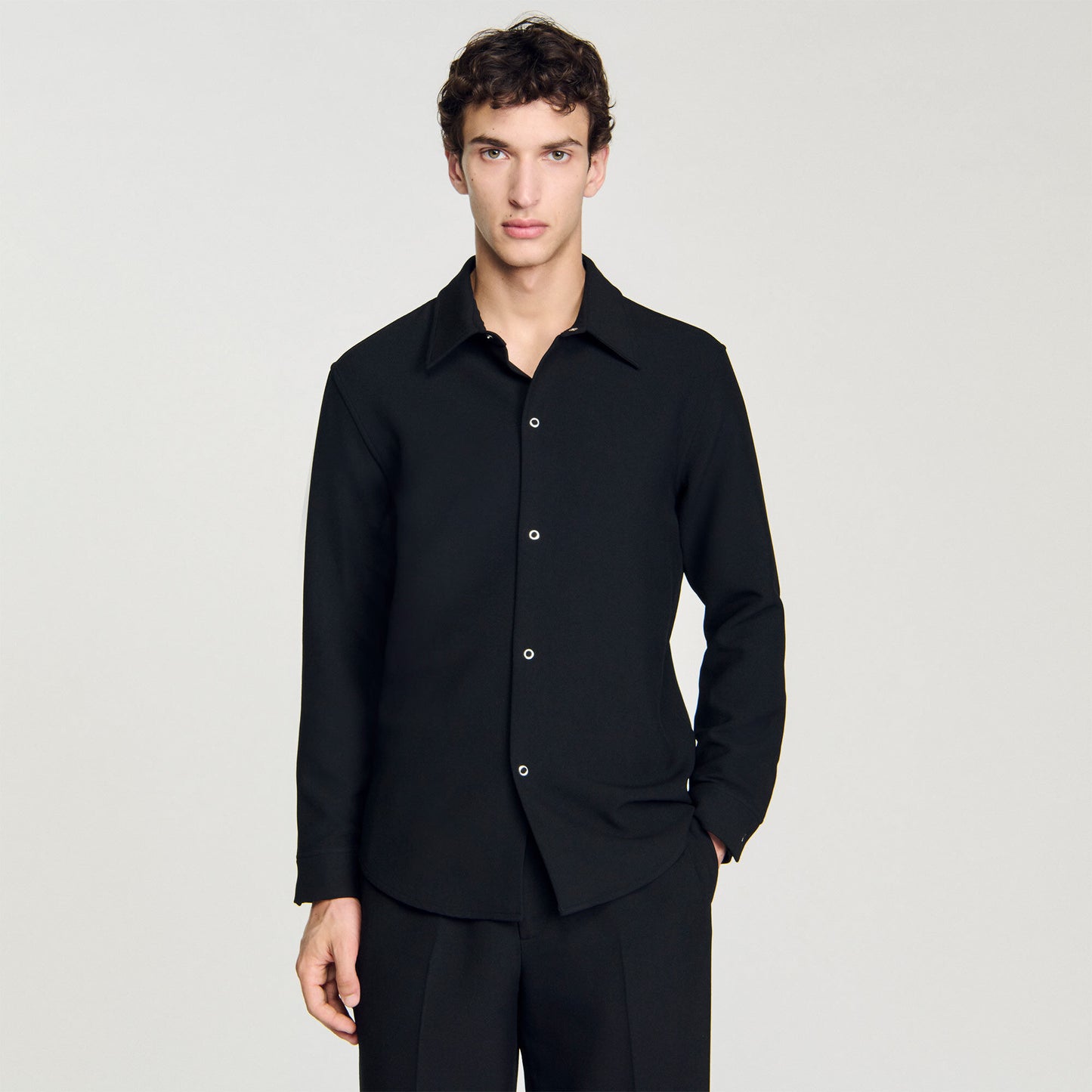 Long-Sleeved Shirt Black