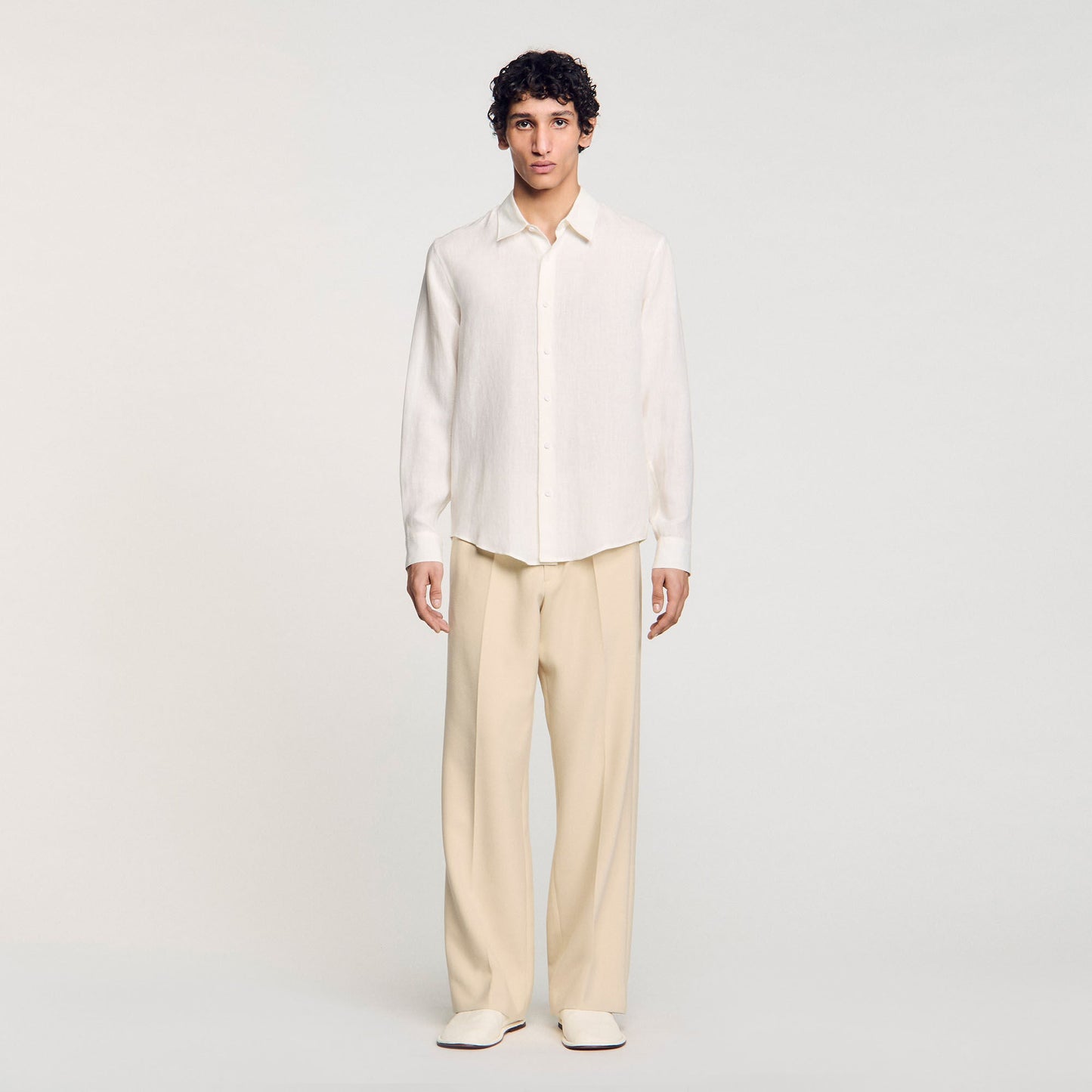 Linen Shirt Linen Shirt Ivory.