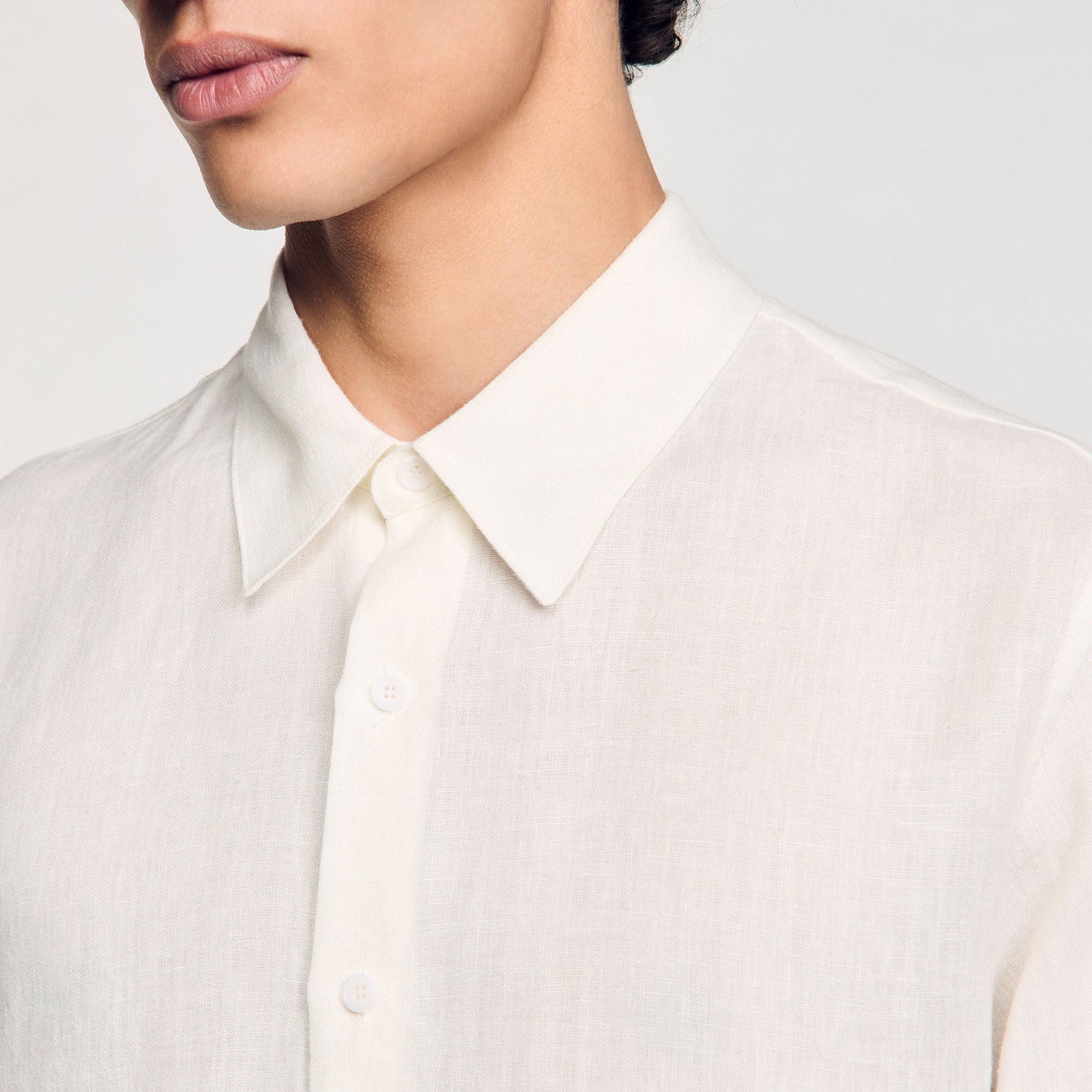 Linen Shirt Linen Shirt Ivory.