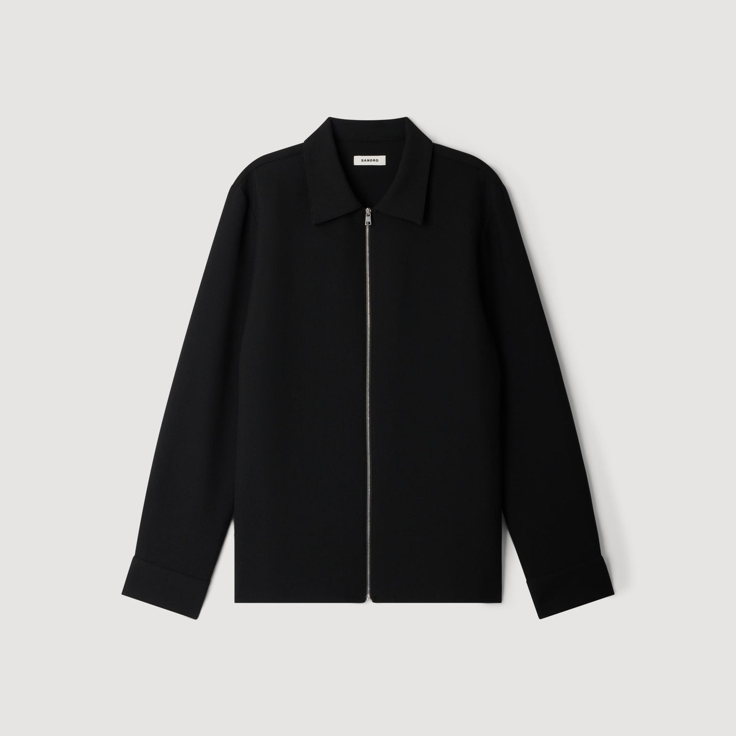 Joker Zip Shirt Shirt Black