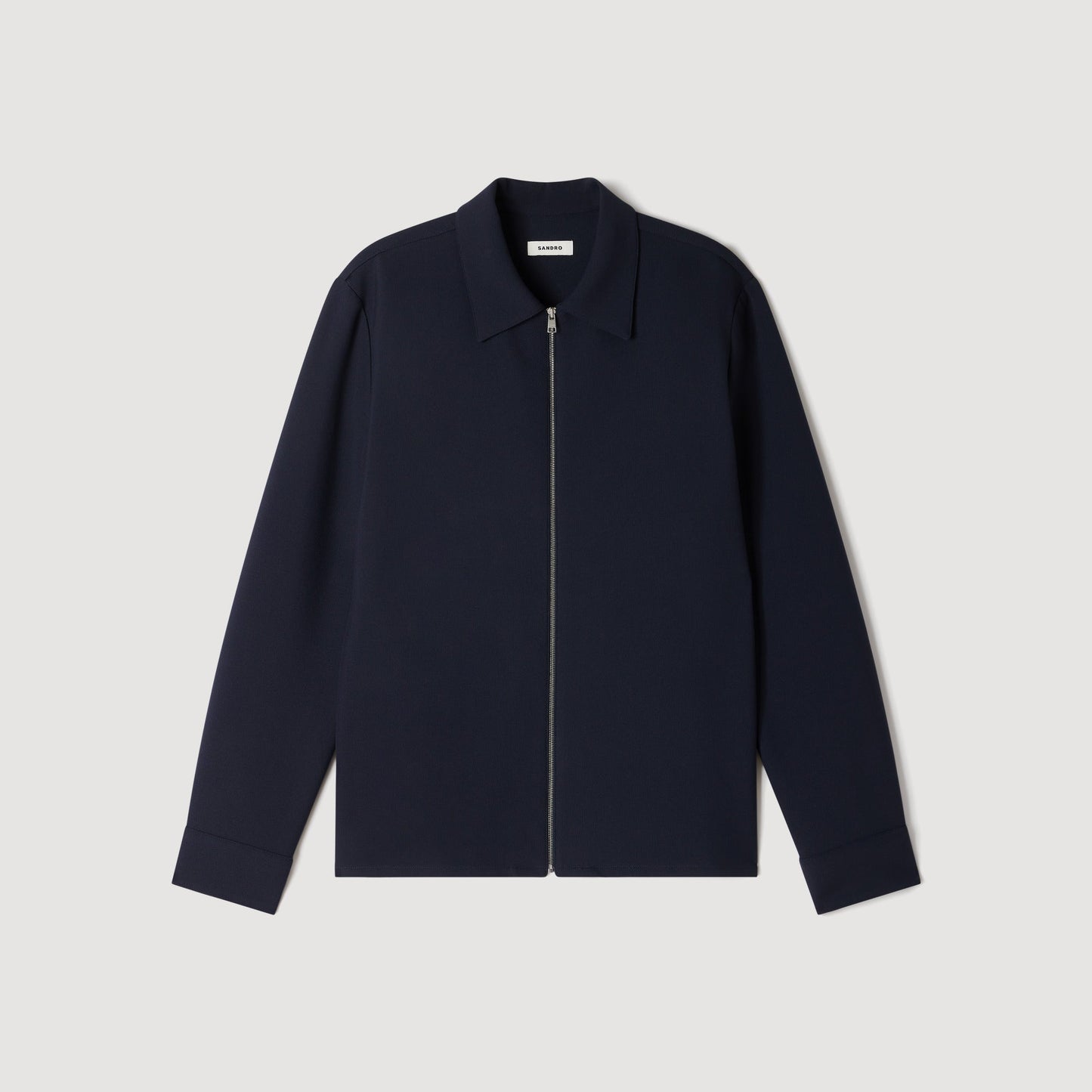 Joker Zip Shirt Shirt Navy Blue