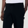 Knit Jogging Bottoms Black