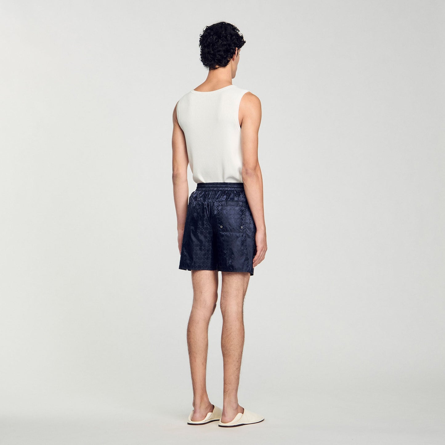 Squarecross Jacquard Mdc Squarecross Swim Shorts Midnightblue Midnightblue