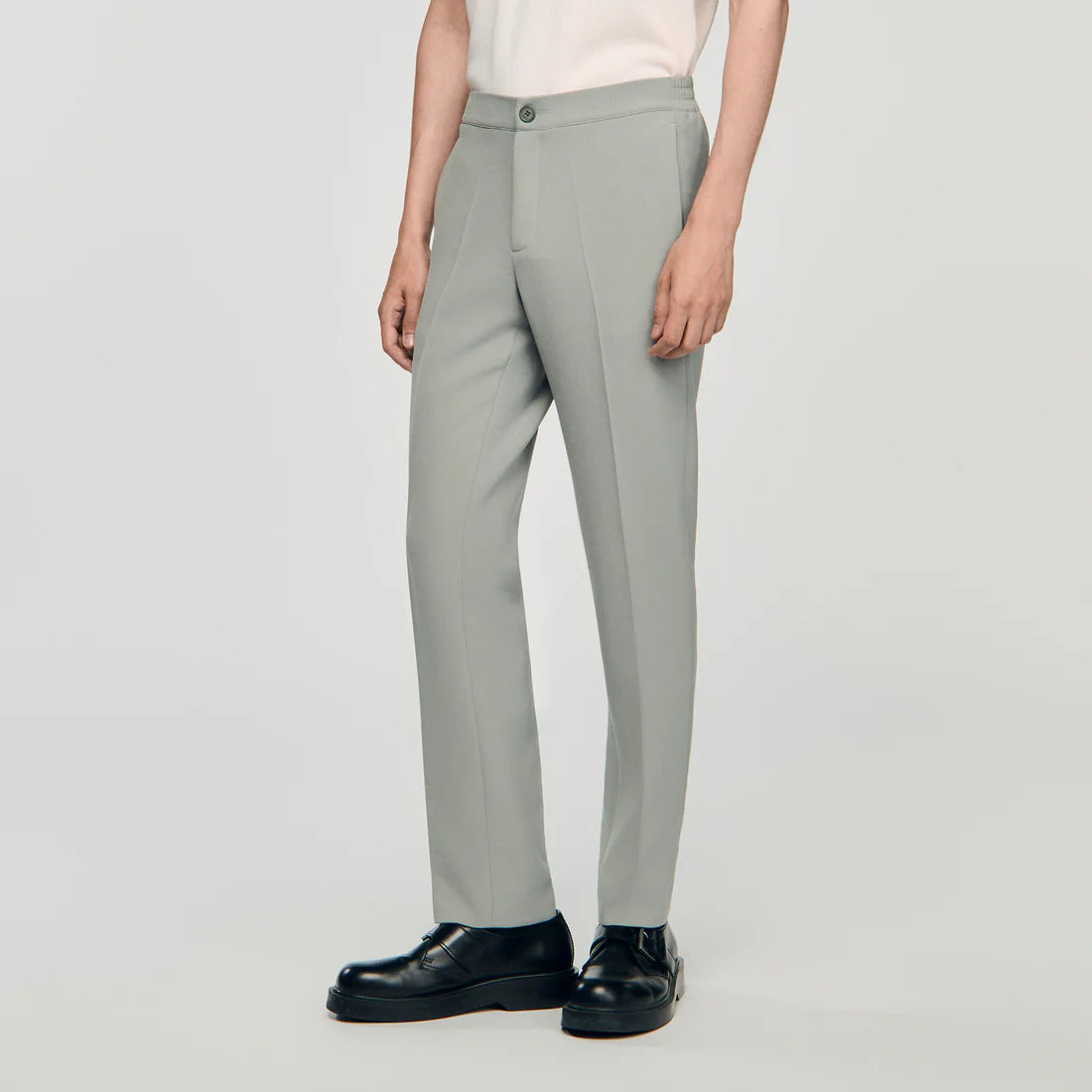 Jersey Jersey Trousers Steel