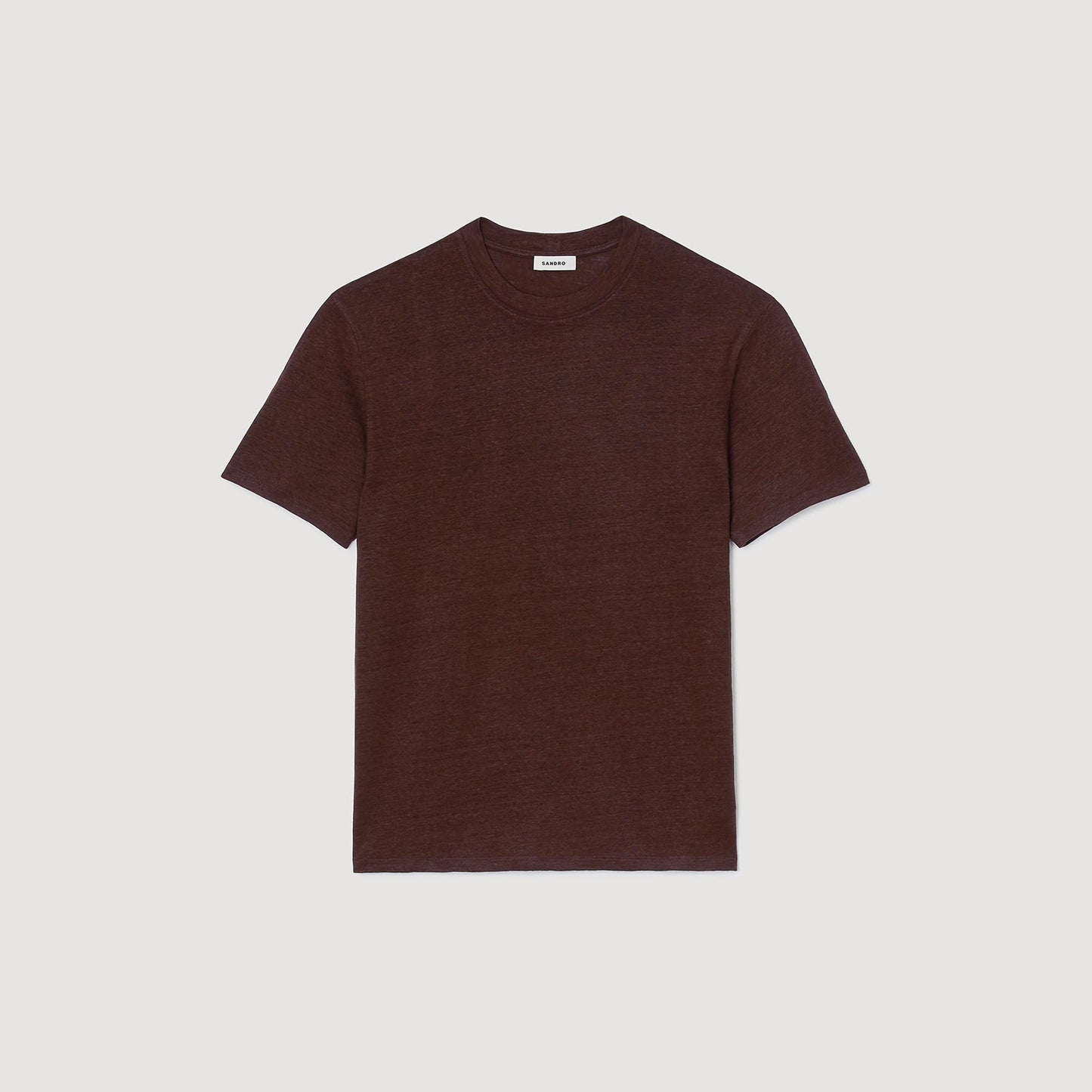 Clash Certified Linen T-Shirt Moka.