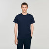 Rubber Sandro Tee Cotton T-Shirt With Logo Midnight Blue