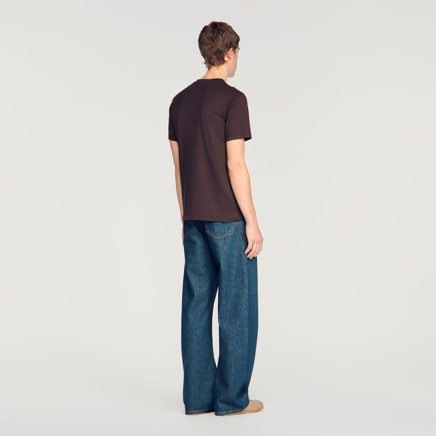 Tshirt Tonal Patch 4S T-shirt Chocolate