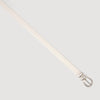 Ornella Belt Leather Belt With Metal Buckle White