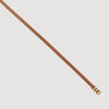 La Flo Suede leather belt Beige