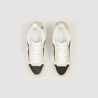 Flame Sneakers Gold