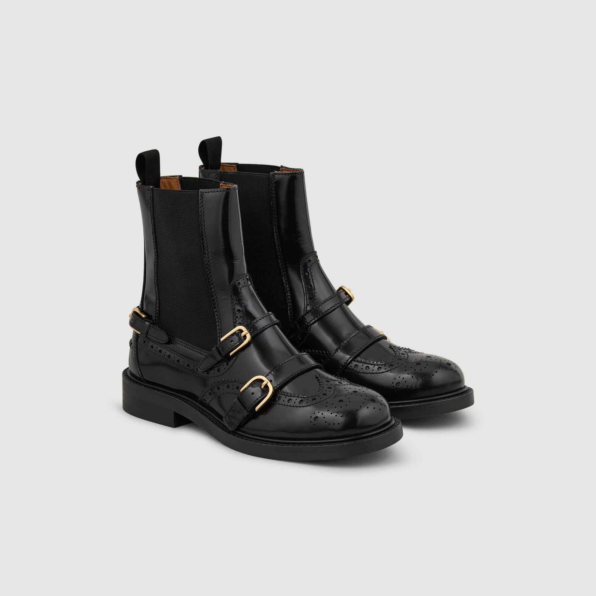 Saria Chelsea Boots Black