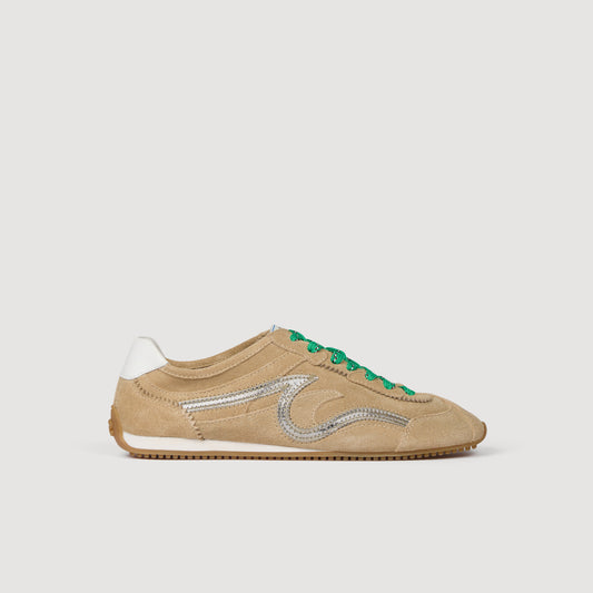 Lightwave Suede Sneakers Beige
