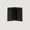 Jet-Lag Leather And Suede Passport Case Black