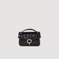 Yza Pm Yza Small Plain Leather Bag Black