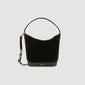 Tangoso Soft Suede Shopping Bag Black