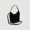 Tangoso Soft Suede Shopping Bag Black