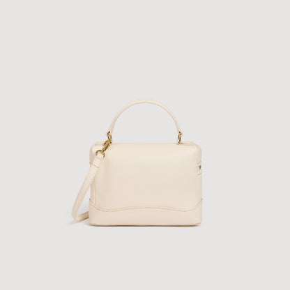 Tangolino Grained Leather Tangolino Bag ECRU