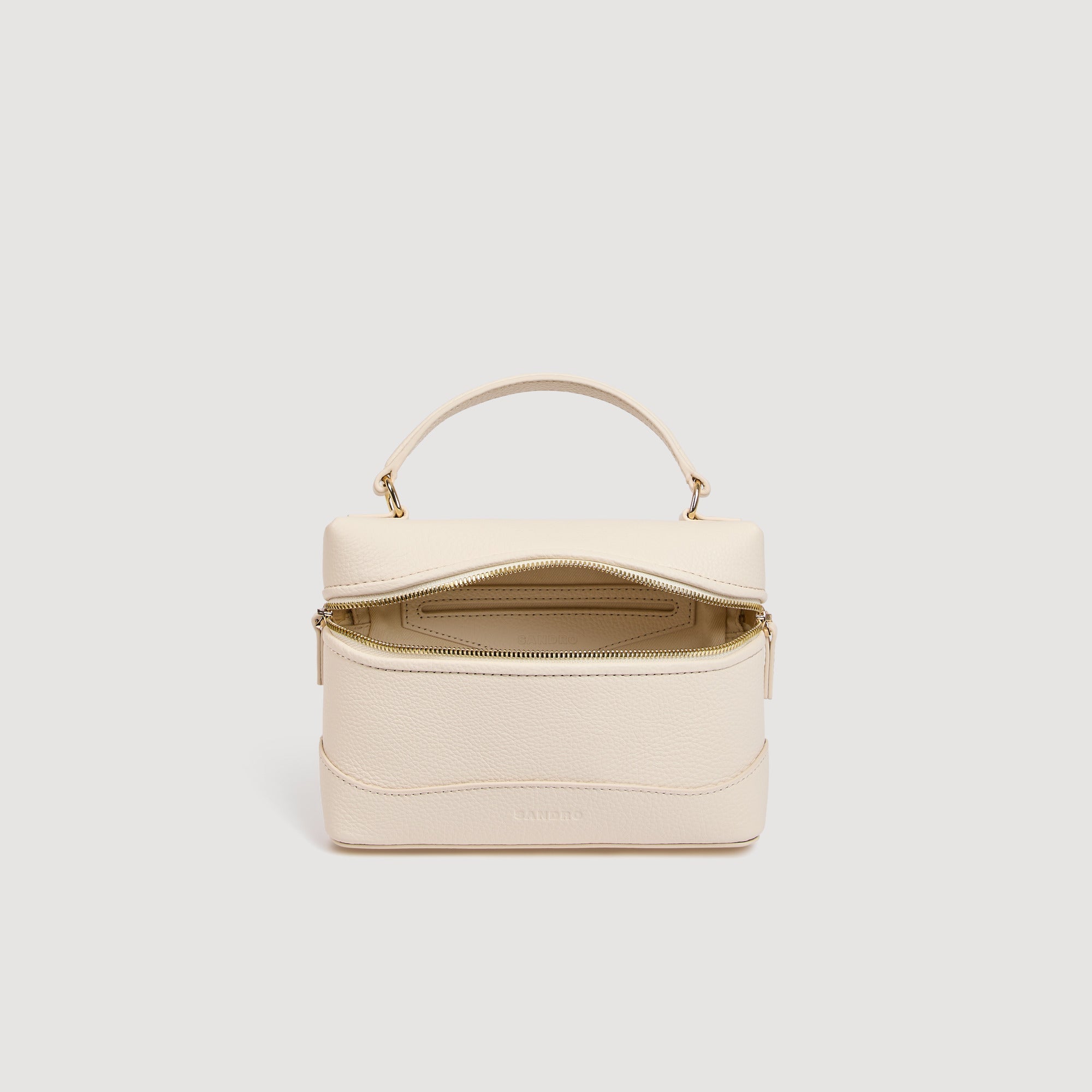 Tangolino Grained Leather Tangolino Bag ECRU