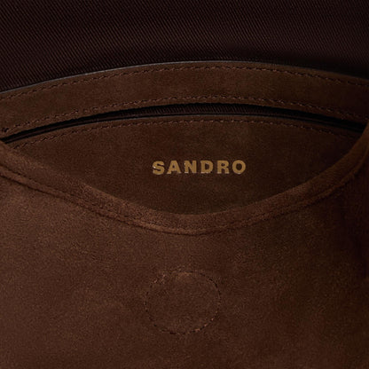 Tangoso  Compact Leather Bag Brown