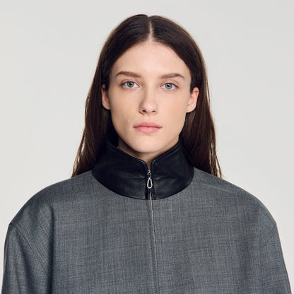 Pelagia  Tailored Jacket Grey