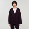 Vaddy Long Rhinestone Cardigan Purple