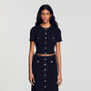 Nice  Knit Cardigan Black