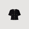 Nice  Knit Cardigan Black