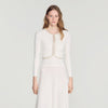 Borealia  Knit Cardigan White