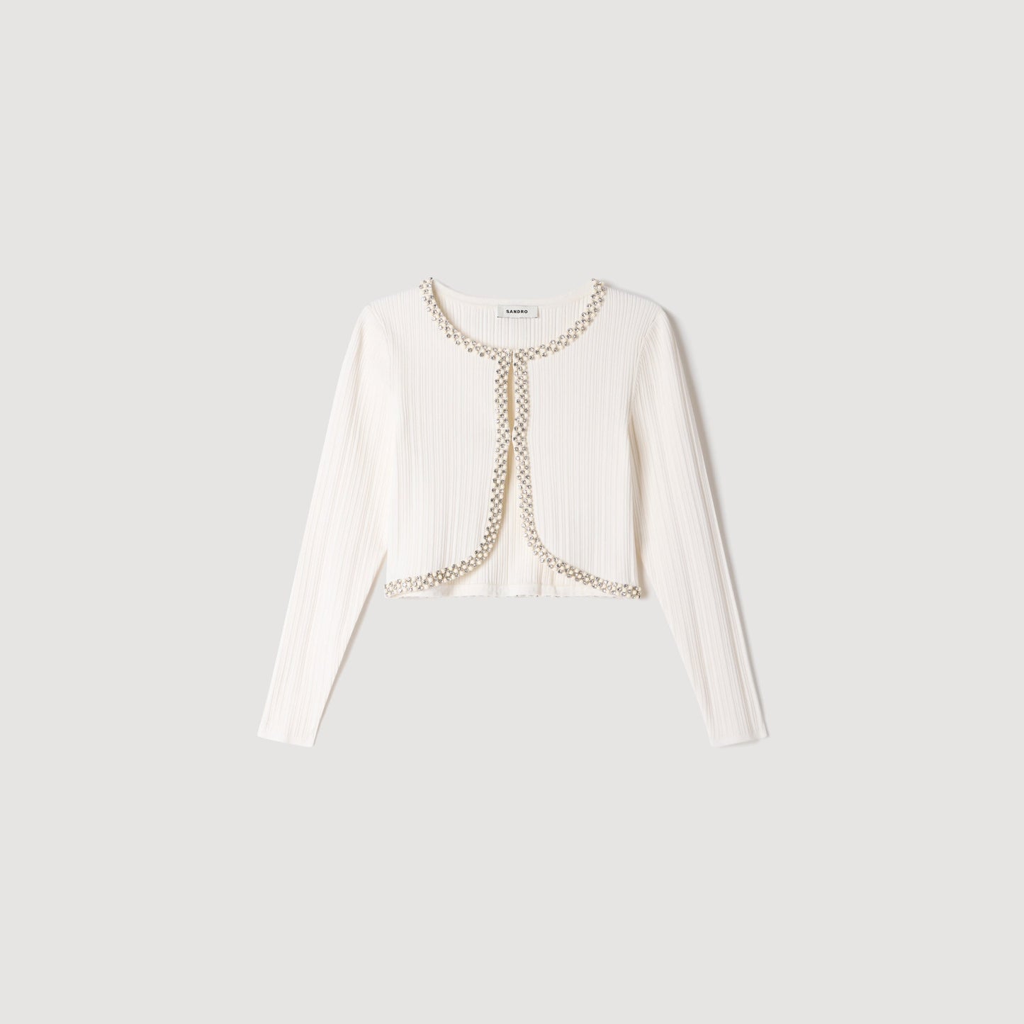 Borealia  Knit Cardigan White