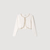 Borealia  Knit Cardigan White