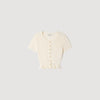 Larane  Knit Cardigan Ecru