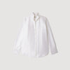 Portocello Oversized silk satin shirt White