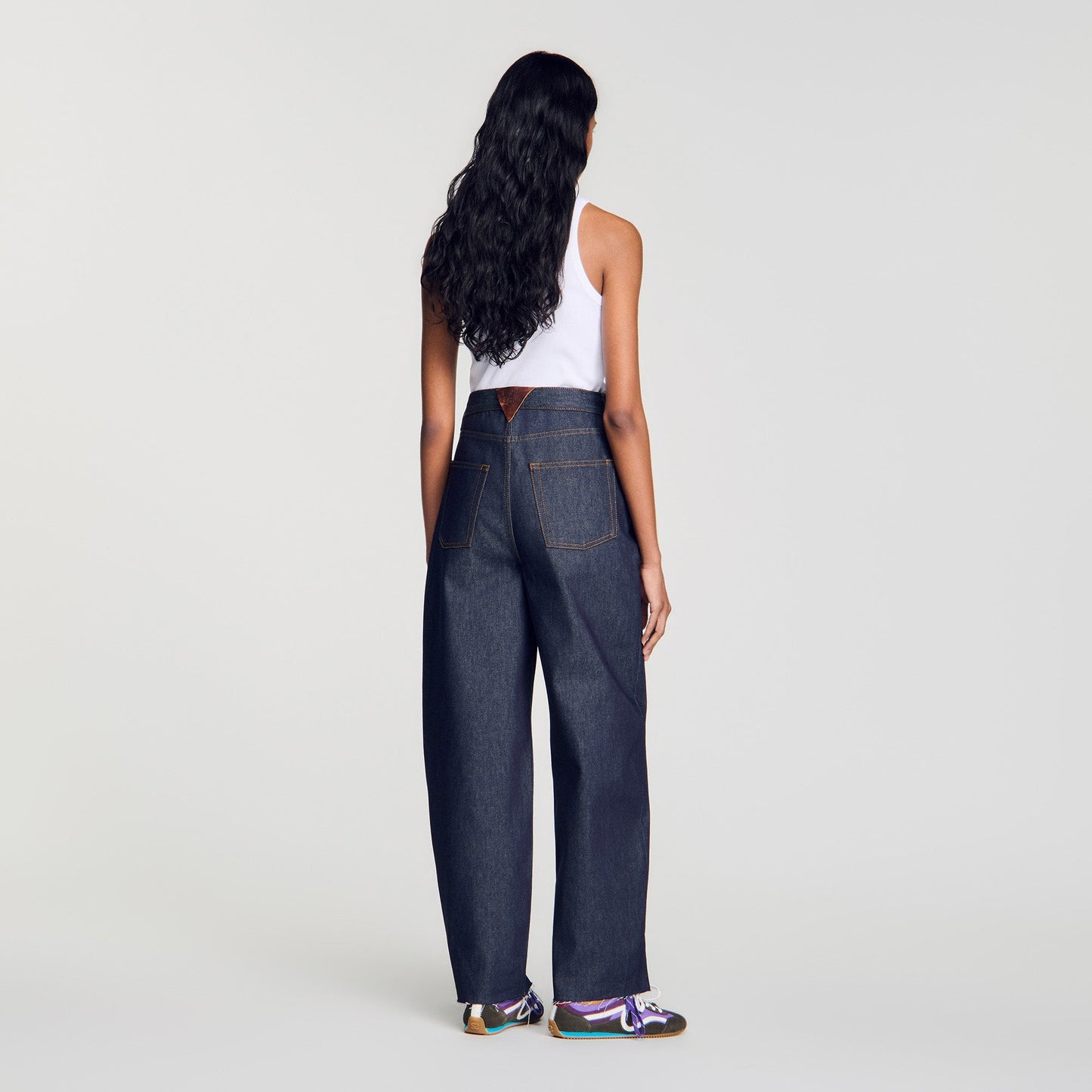 Kaja Balloon Jeans Blue Jean